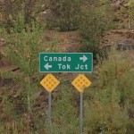This made me laugh. "All of Canada - that way! Just Tok Junction - that way!"