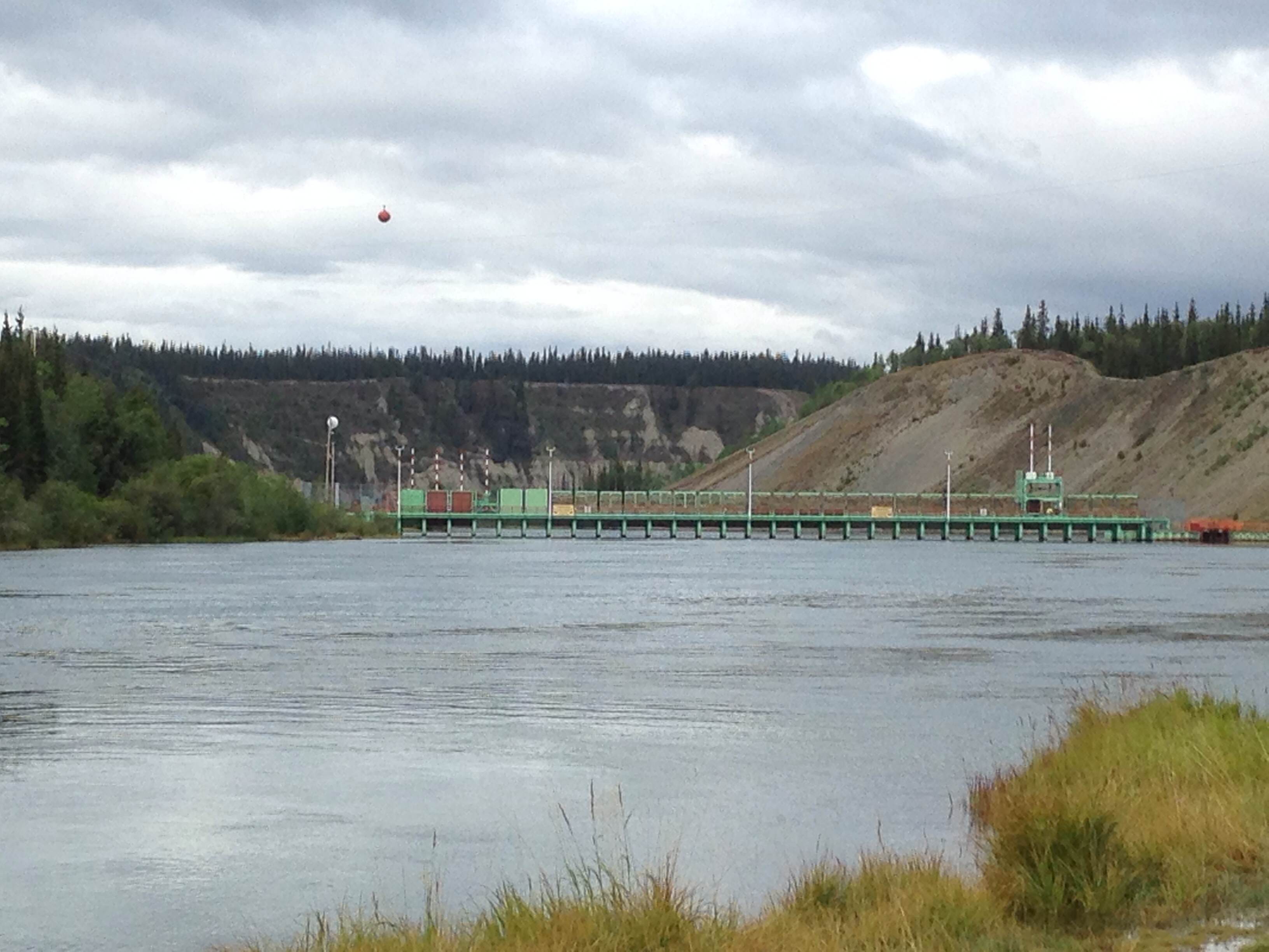 Yukon River dam
