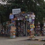 Watson Lake Sign Post Forest - entrance