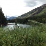 Pretty river in British Columbia