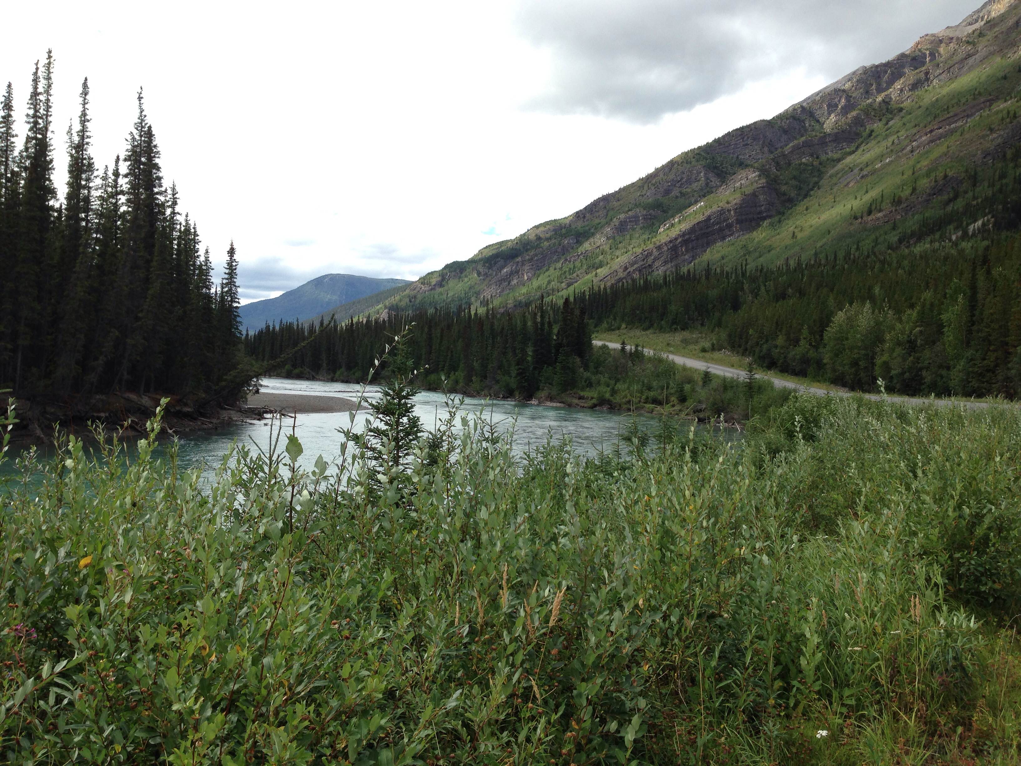 Pretty river in British Columbia