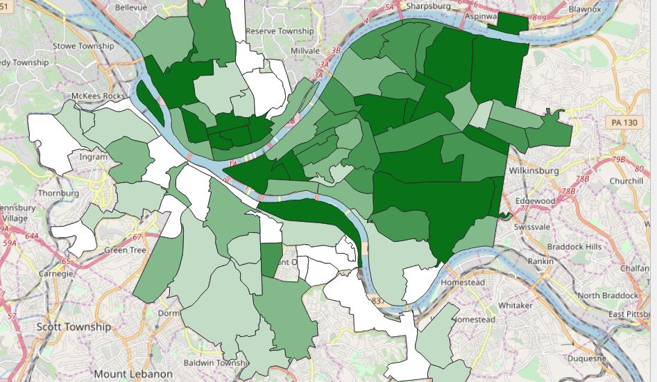 another pittsburgh tree map